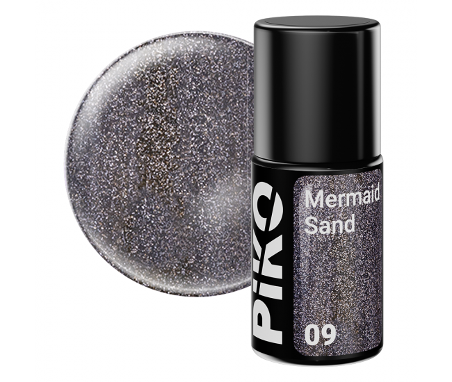 Oja semipermanenta Piko, Mermaid Sand, 7 g, 09, Black Glimmer