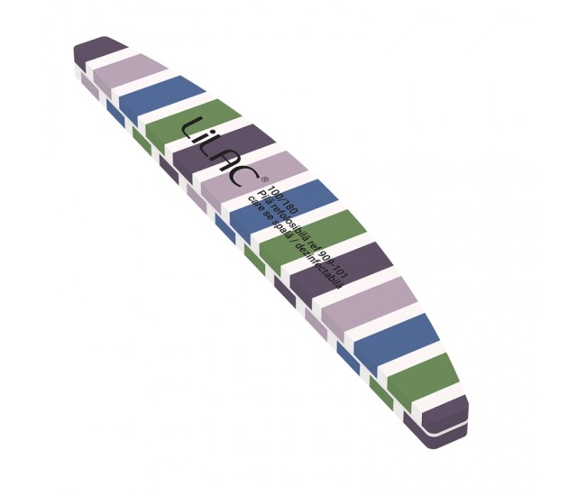 Pila buffer refolosibila Lilac, curcubeu, semiluna, granulatie 100/180