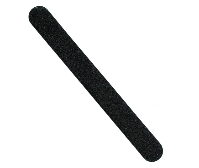 Pila unghii dreapta pentru acril, Fing'rs, Made in Korea, neagra