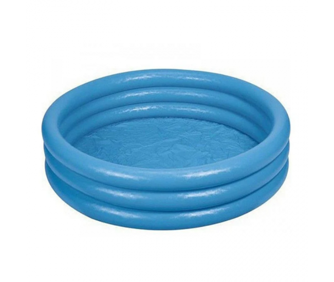 Piscina gonflabila pentru copii, rotunda, 114 x 25 cm, albastra
