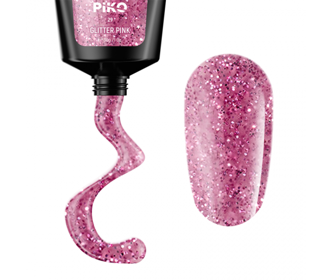 Piko Polygel 29 Glitter Pink