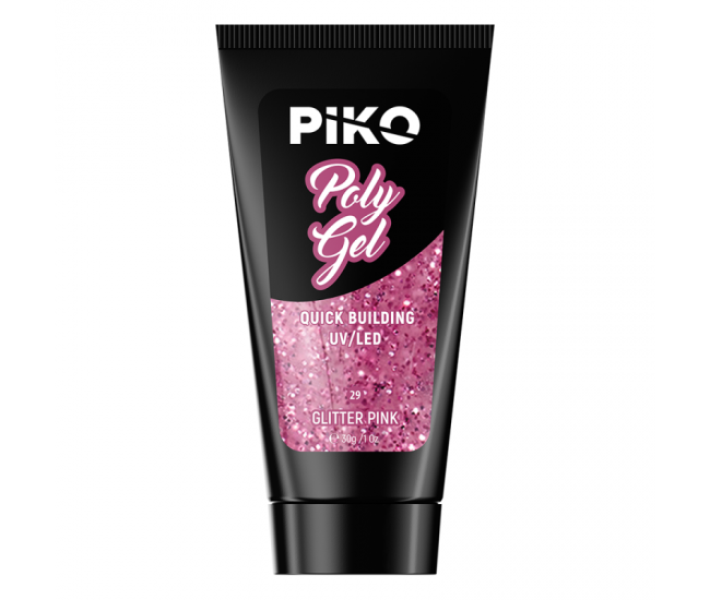 Piko Polygel 29 Glitter Pink