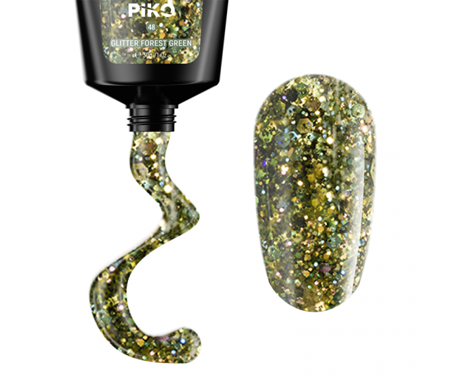 Piko Polygel 48 Glitter Forest Green