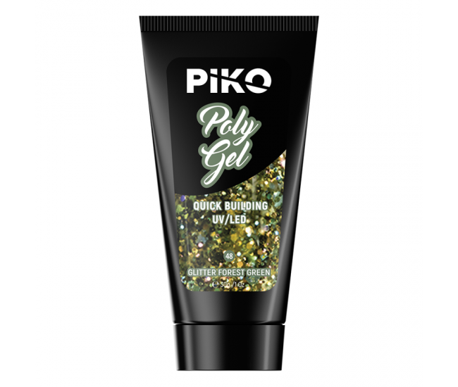 Piko Polygel 48 Glitter Forest Green