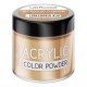 Pudra acrilica color, Lila Rossa, Metallic Gold, 7 g