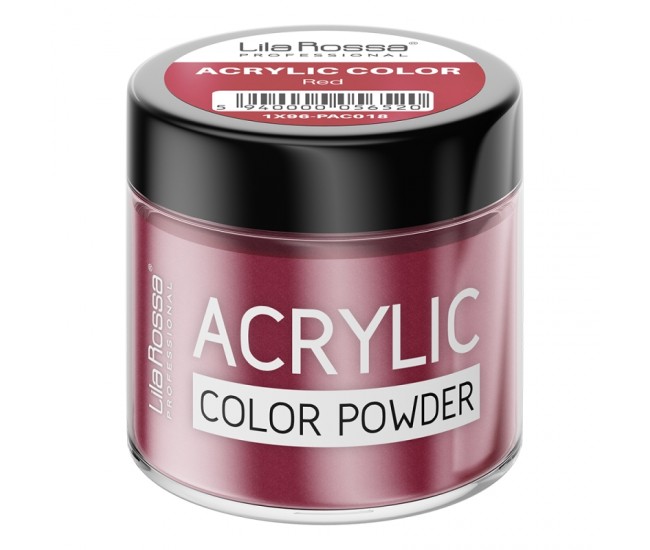 Pudra acrilica color, Lila Rossa, Red, 7 g
