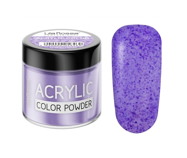 Pudra acrilica color, Lila Rossa, Glitter Purple, 7 g Pudra acrilica color, Lila Rossa, Glitter Purple, 7 g