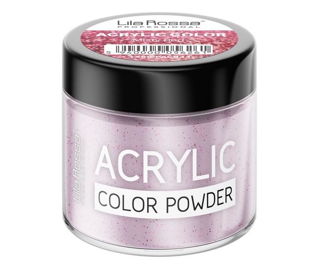 Pudra acrilica color, Lila Rossa, Misty Red, 7 g Pudra acrilica color, Lila Rossa, Misty Red, 7 g