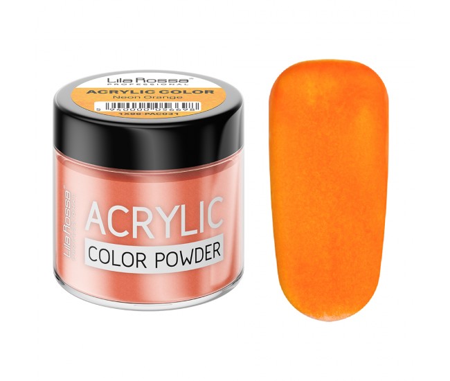 Pudra acrilica color, Lila Rossa, Neon Orange, 7 g
