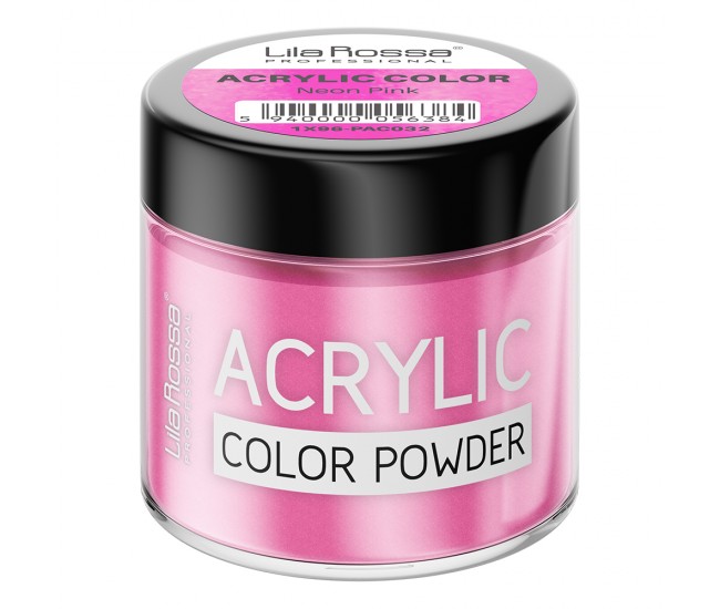 Pudra acrilica color, Lila Rossa, Neon Pink, 7 g