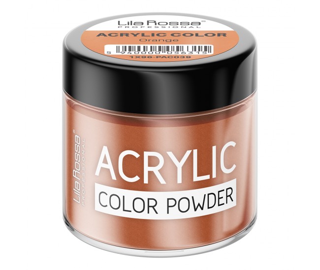 Pudra acrilica color, Lila Rossa, Orange, 7 g Pudra acrilica color, Lila Rossa, Orange, 7 g