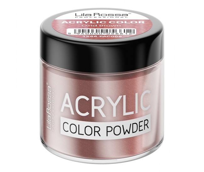 Pudra acrilica color, Lila Rossa, Oxid Brown, 7 g Pudra acrilica color, Lila Rossa, Oxid Brown, 7 g
