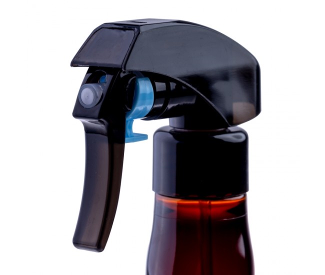 Pulverizator pentru frizerie, din plastic dur, maro, 500 ml