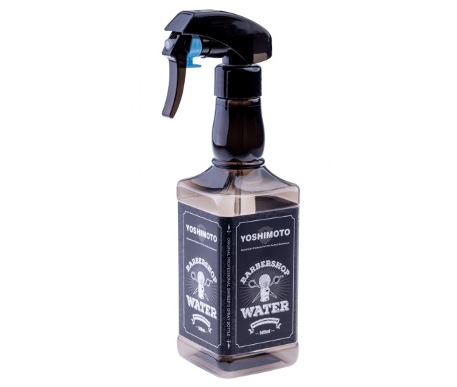 Pulverizator pentru frizerie, din plastic dur, negru, 500 ml Pulverizator pentru frizerie, din plastic dur, negru, 500 ml