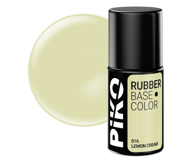 Baza Piko Rubber, Base Color, 7 ml, 016 Lemon Cream