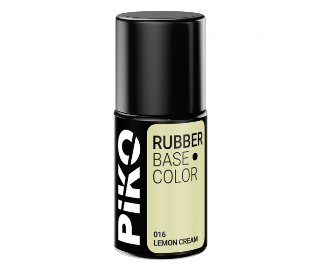 Baza Piko Rubber, Base Color, 7 ml, 016 Lemon Cream