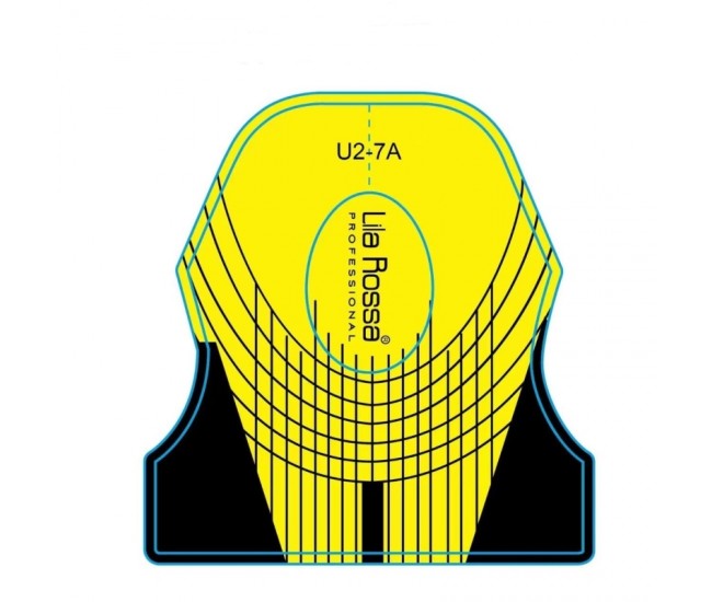 Sabloane unghii aurii, 500 buc, U2-7A