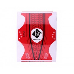 Sabloane unghii fluture, Lila Rossa, 300 buc, U2-6