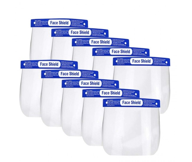 Set 10 viziere pentru protectie faciala