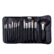 Set 22 pensule makeup Megaga cu husa neagra