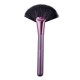 Set 24 pensule makeup, Megaga, Lila Rossa, cu husa neagra