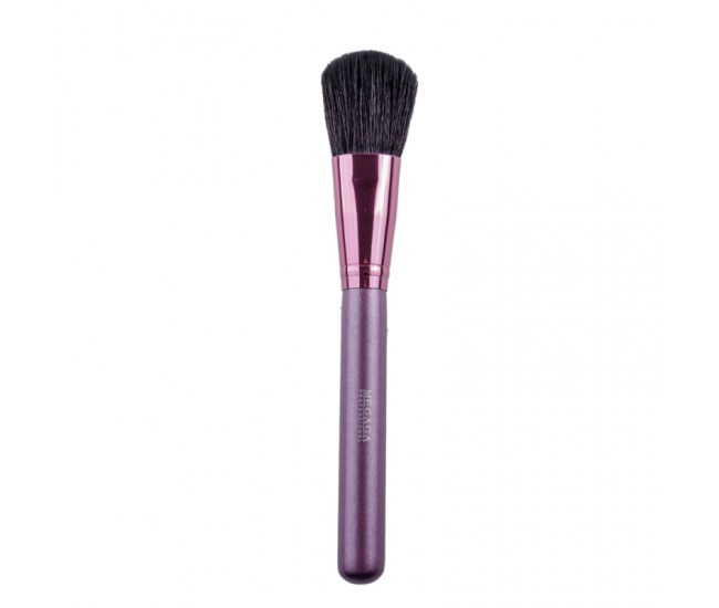 Set 24 pensule makeup, Megaga, Lila Rossa, cu husa neagra