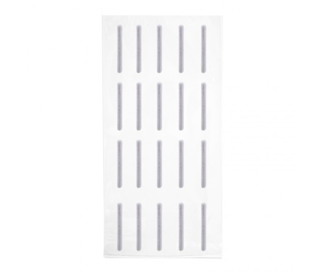 Set bigudiuri permanent pentru gene false Lila Rossa, refolosibile, 10 seturi x 20 bucati/pachet, l