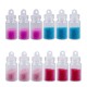 Set decor unghii, sticlute pietricele tip caviar, 12 buc, DU19-4