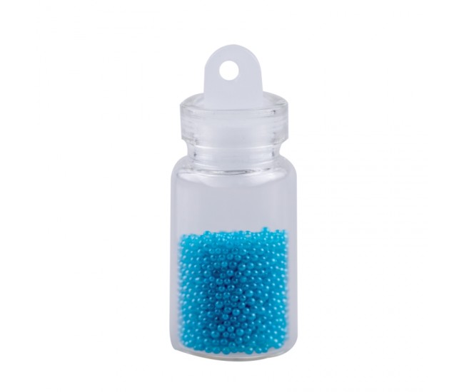 Set decor unghii, sticlute pietricele tip caviar, 12 buc, DU19-4