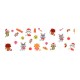Set folii de transfer Lila Rossa, Christmas Day Collection, 10 buc