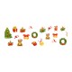 Set folii de transfer Lila Rossa, Christmas Day Collection, 10 buc