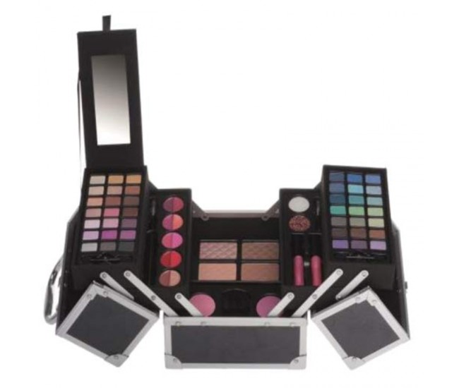 Set paleta machiaj tip geanta cosmetice 18 x 18 x 16 cm