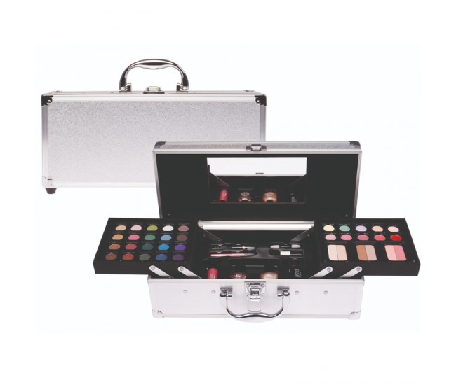 Set paleta machiaj tip geanta cosmetice 30,5 x 11 x 14 cm