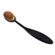 Set pensula ovala makeup pentru concealer + burete + curatator