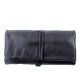 Set pensule makeup, Megaga, cu husa neagra, 18 buc