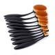 Set profesional makeup, 10 pensule machiaj, tip perie, beauty gold