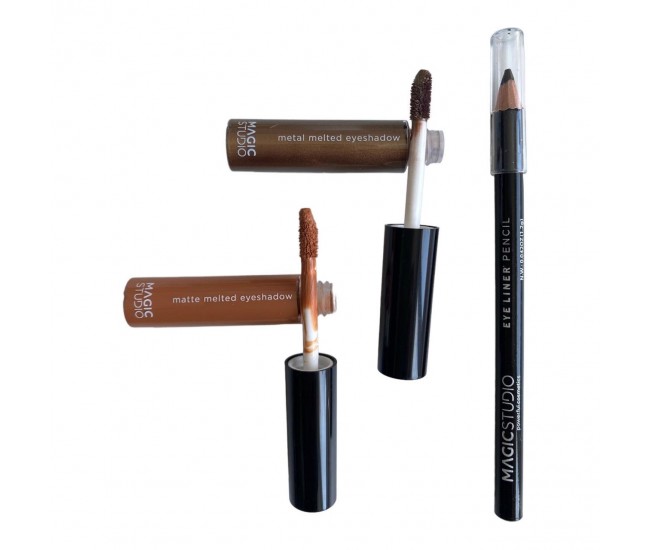 Kit fard de pleoape si creion de ochi AQ-60751