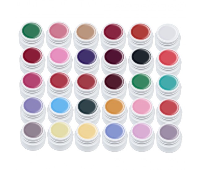 Set gel color Gdcoco, Pure Series, 30 buc x 5 ml, 20203