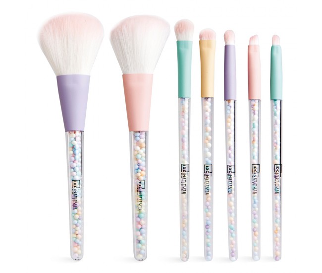 Set pensule machiaj 7 buc IDC INSTITUTE MAKEUP BRUSHES 7 PCS