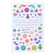 Sticker Lila Rossa pentru decor unghii, Craciun, Revelion si iarna, nail art, xf3118