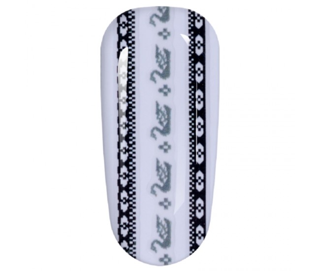 Sticker Lila Rossa pentru decor unghii, Craciun, Revelion si iarna, nail art, xf3121
