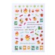 Sticker Lila Rossa pentru decor unghii, Craciun, Revelion si iarna, nail art, xf3124