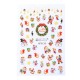 Sticker Lila Rossa pentru decor unghii, Craciun, Revelion si iarna, nail art, xf3133