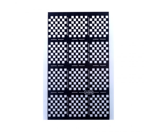 Sticker Lila Rossa pentru decor unghii, nail art, jv202