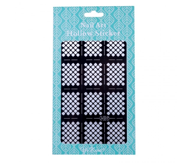 Sticker Lila Rossa pentru decor unghii, nail art, jv207