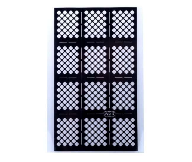 Sticker Lila Rossa pentru decor unghii, nail art, jv207