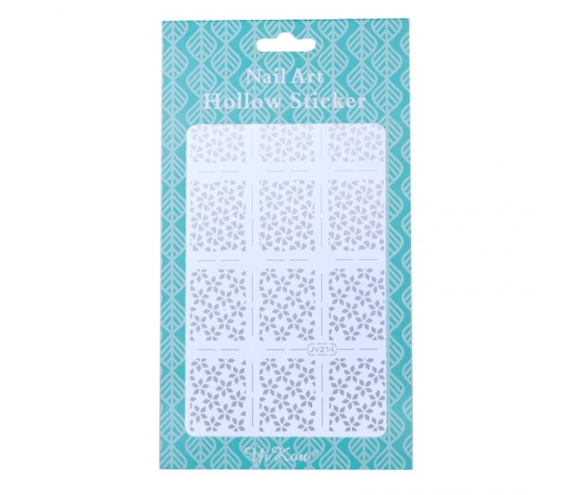 Sticker Lila Rossa pentru decor unghii, nail art, jv214