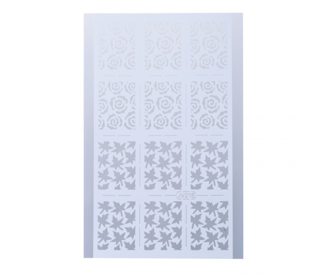 Sticker Lila Rossa pentru decor unghii, nail art, jv215