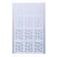 Sticker Lila Rossa pentru decor unghii, nail art, jv215