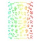 Sticker nail art Lila Rossa, pentru Craciun, Revelion si iarna, 14.5 x 9.1 cm, tl0056